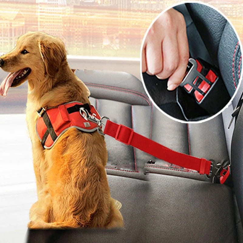 Adjustable Pet Car Seat Belt for Small Pets Safe Travel