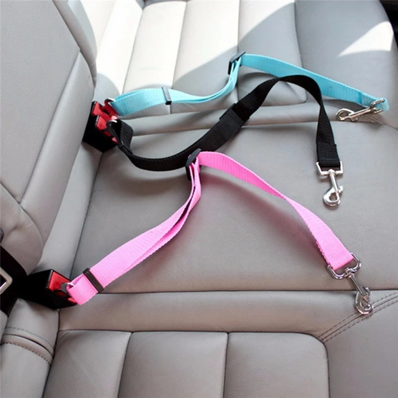 Adjustable Pet Car Seat Belt for Small Pets Safe Travel
