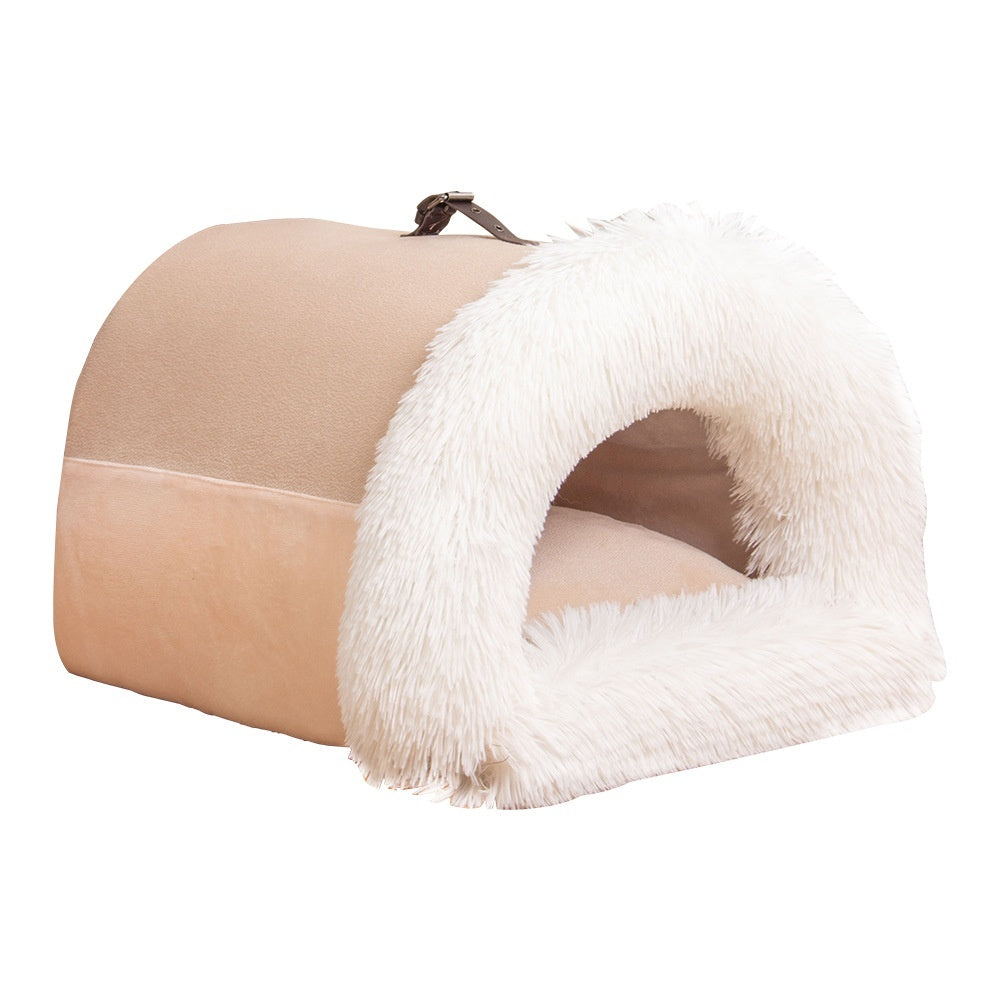 Fluffy Warm Pet Nest for Small Pets and Puppies